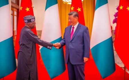 In today's meeting, President Tinubu and the President of China Xi Jinping, observed the signing of multiple Memorandum of Understanding (MOUs) covering a range of shared interests: