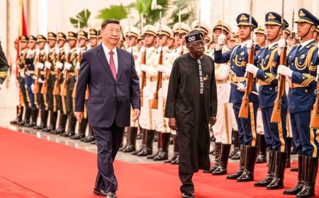 President Tinubu visited the Beijing Research Centre of Huawei Technologies, where the company unveiled the DigiTruck—a mobile ICT classroom designed to improve digital literacy in underprivileged communities across Nigeria.