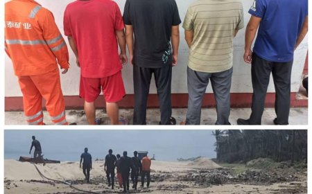 EFCC arrests five Chinese for alleged illegal mining in Akwa Ibom