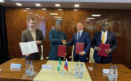 Nigeria has entered into an agreement with a Russian consortium to rehabilitate, complete, and operate both the Ajaokuta Steel Company Limited and the National Iron Ore Mining Company Limited.