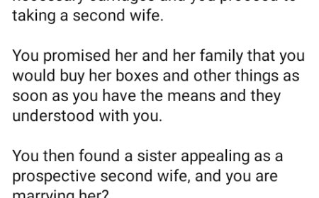 You can’t be owing your wife the necessary carriages and proceed to take a second wife - Nigerian Muslim cleric tells men