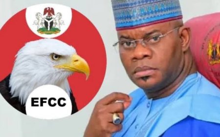 Yahaya Bello vs EFCC "Abba Daudu called me to say that they have a transaction though it was on the weekend, but I drove down to the office and waited for them to come. Upon their arrival, three of them came. One of them stayed in the car with the driver, two of them walked to my office and a friend of Abba Daudu was holding black leather bag containing $300,000. - BDC Operator. Witness said on Thursday.