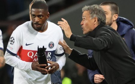 Dembele dropped from PSG squad for Champions League with Arsenal