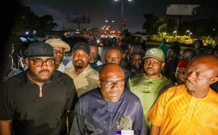 Governor Fubara foils alleged attempt to take over Rivers State Independent Electoral Commission (RSIEC) ahead of local government elections this Saturday [PHOTOS]