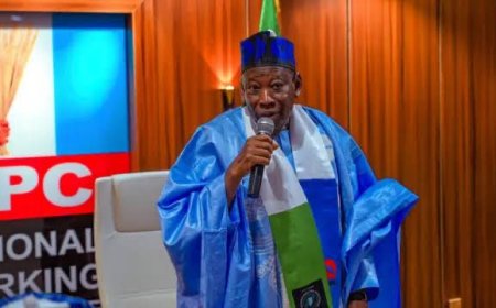“In this geopolitical zone, we must deliver 100 percent in favour of APC. Therefore, Ondo State, you must be the forefrontl the two other states – Oyo and Osun – we will capture them, but I will not reveal our secret.” - Ganduje says APC will capture all South West states.
