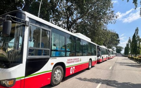 Kaduna state Governor Uba Sani introduce a Free Transportation Scheme specifically for civil servants by deploying 100 CNG buses.