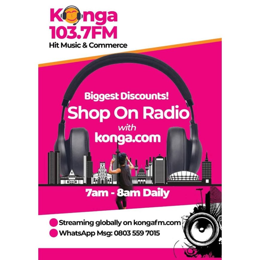 KongaFM -103.7 Launches “Shop On Radio”