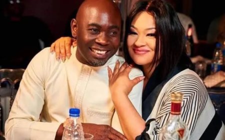 Natasha Akpoti's husband defends her, says he previously met Akpabio after his wife complained to him.