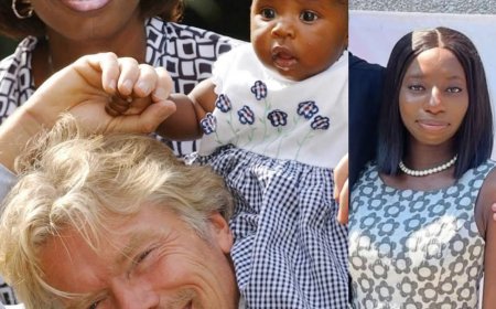 English business magnate, Richard Branson writes about his Nigerian pen pal who just turned 21