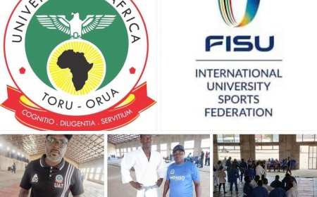 Breaking News: University of Africa Toru-Orua Wins Gold Medal in 60kg Judo