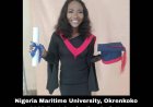 Nigeria Maritime University, Okrenkoko 2025 Best Graduating Cadet's Remarkable CGPA: 4.94.