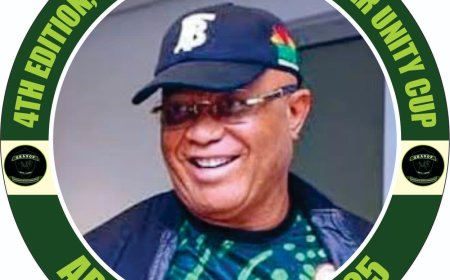 GRASOF ORGANIZING SECRETARY THUMBS UP AKWA IBOM GOVERNOR'S VISION FOR GRASSROOTS FOOTBALL DEVELOPMENT