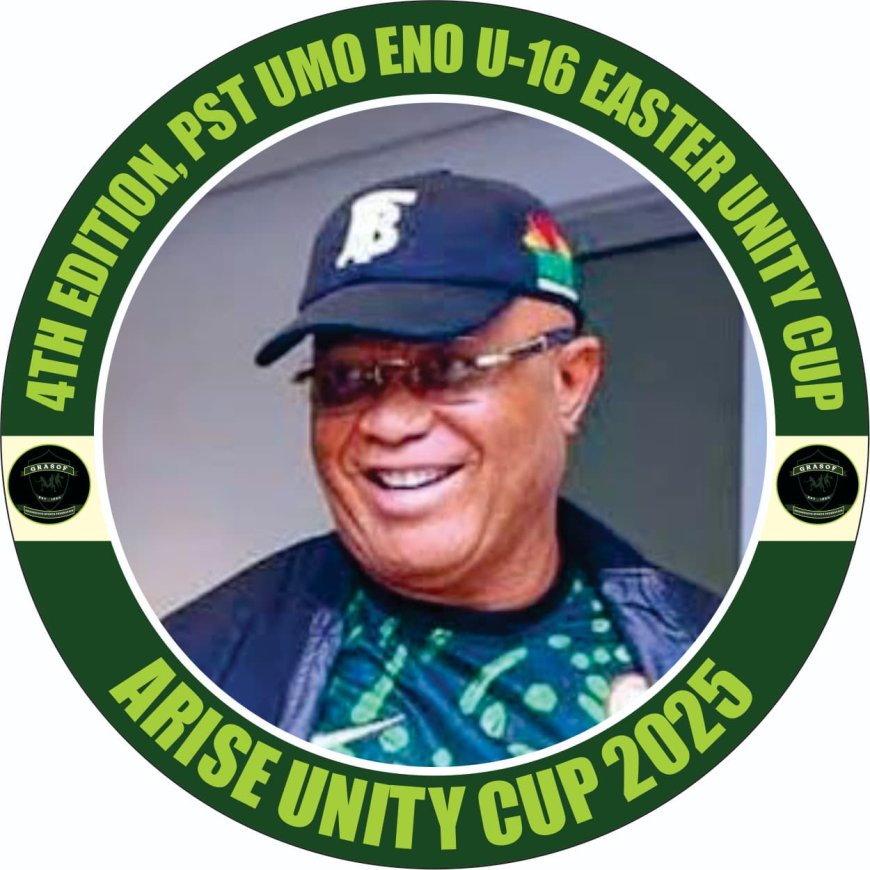 GRASOF ORGANIZING SECRETARY THUMBS UP AKWA IBOM GOVERNOR'S VISION FOR GRASSROOTS FOOTBALL DEVELOPMENT