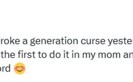 I broke a generational curse - Nigerian lady celebrates as she becomes first person in her family to participate in NYSC scheme