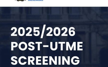 NMU 2025/2026 POST-UTME SCREENING EXERCISE