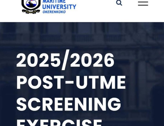 NMU 2025/2026 POST-UTME SCREENING EXERCISE