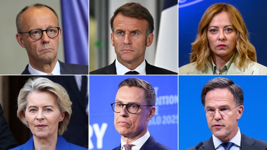 NATO and European leaders to join Zelensky at talks with Trump at White House after Putin's peace deal Proposal