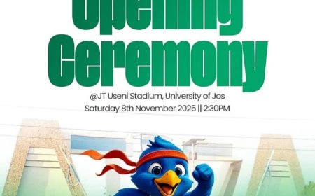 The opening ceremony of the 27th Nigerian University Games Association (NUGA) Games kicked off today at the University of Jos, Plateau State.