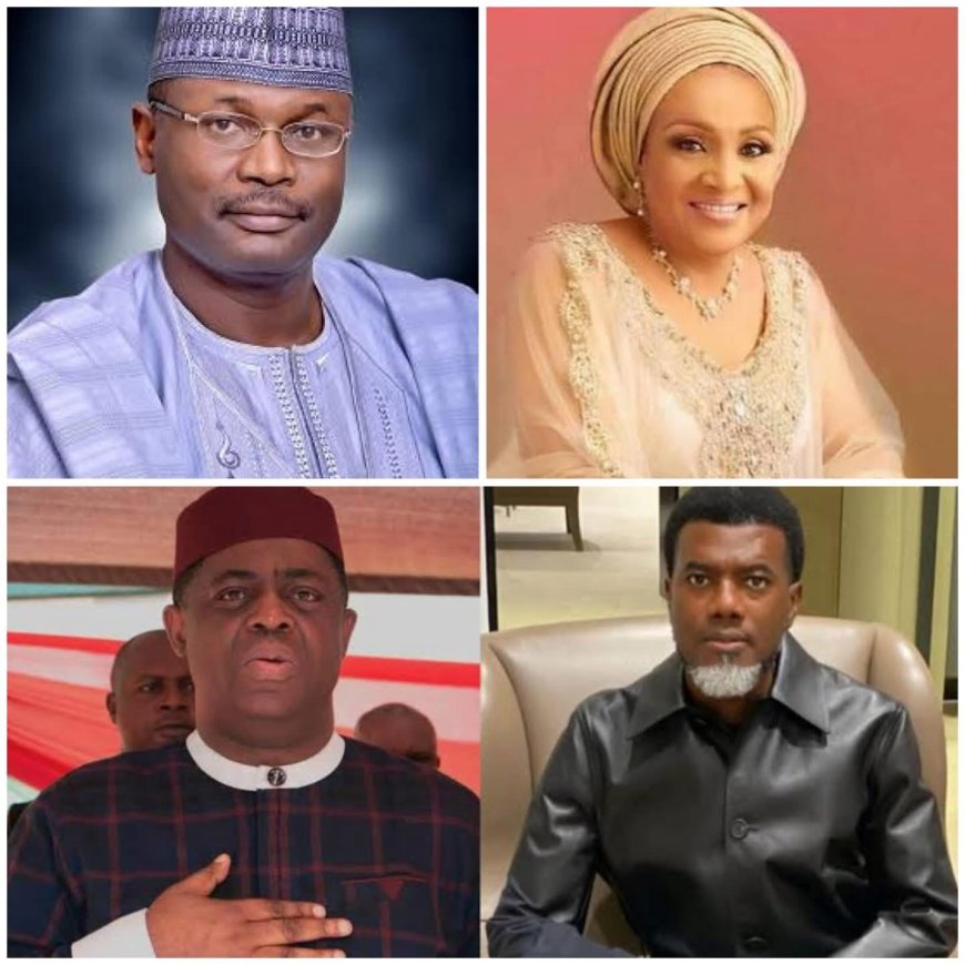 President Tinubu nominates Fani-Kayode, Omokri, Ajimobi, former INEC boss yakubu Mahmood, others as ambassadors 