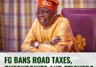 JUST IN: Why FG Bans Road Taxes, Checkpoints and Stickers 