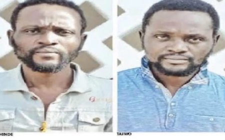 Twins, two others jailed 14 years for armed robbery in Lagos