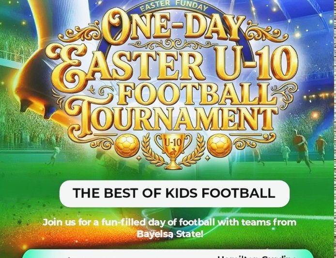 Bayelsa Set to Host Ester Kids Cup 2026 at Hamilton Sports Garden