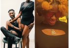 “I can get your man any day''- Hypeman, MC Fish’s woman tells critics as she flaunts a customized neckpiece with his name