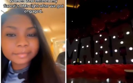 "The moment I started posting my fiancé online, women flooded his DMs" — Married woman shares screenshots, calls out women who messaged her husband while they were engaged
