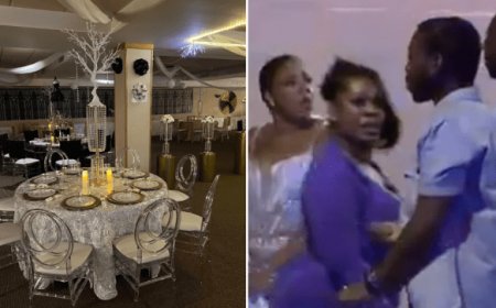 Groomsman ‘shoots two’ at wedding in fight over eating meatballs with his hands