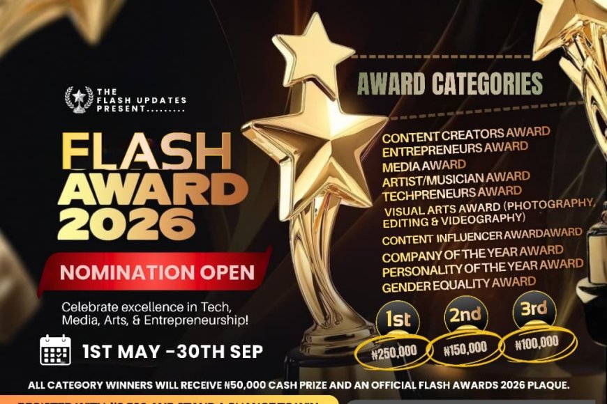 Flash Awards 2026: Celebrate Excellence and Win Big!