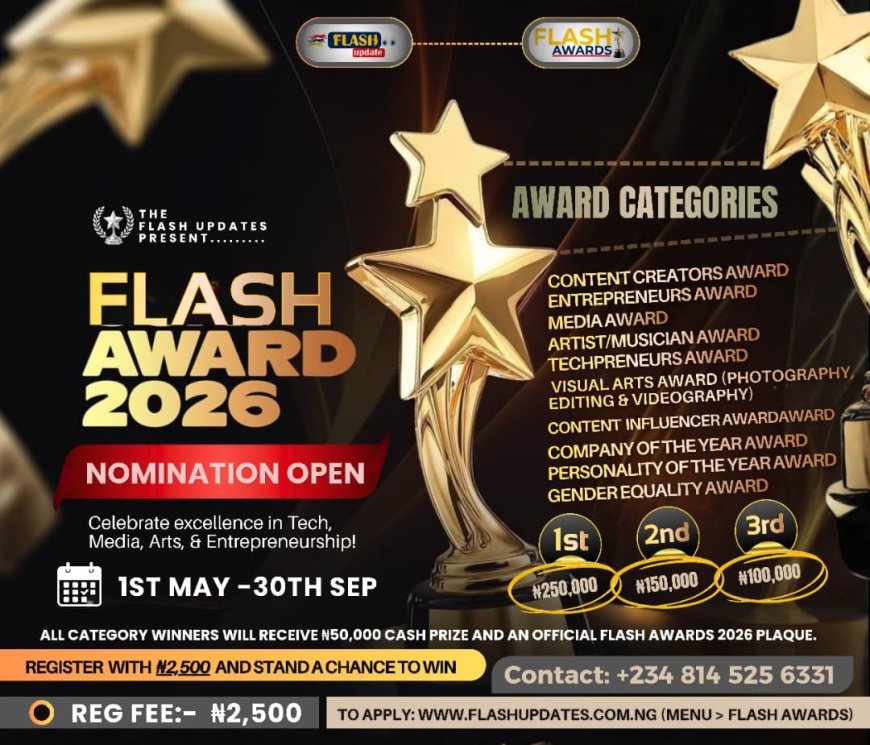 Flash Awards 2026: Celebrate Excellence and Win Big!