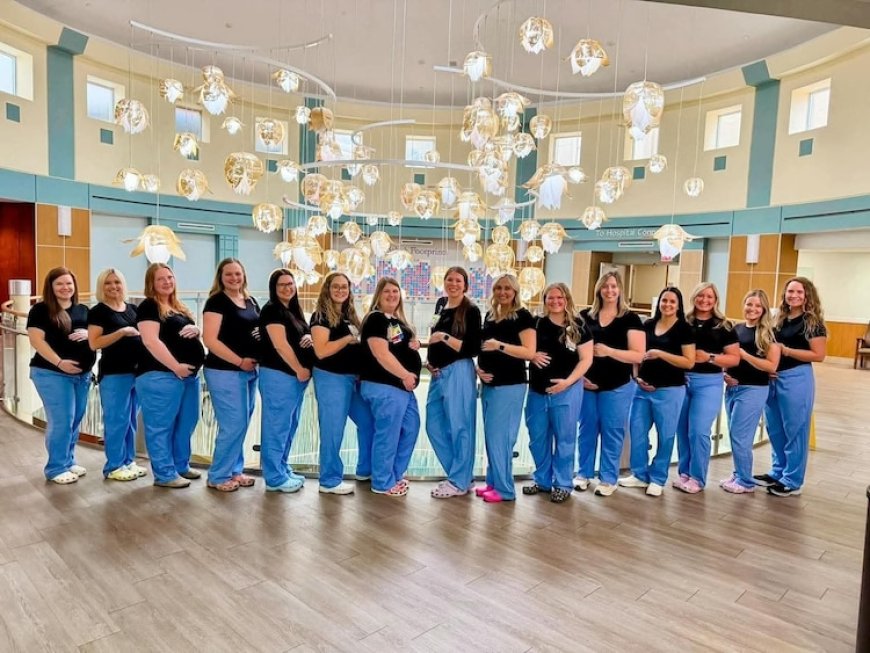 17 nurses in Ohio hospital's labour and delivery unit are pregnant at the same time