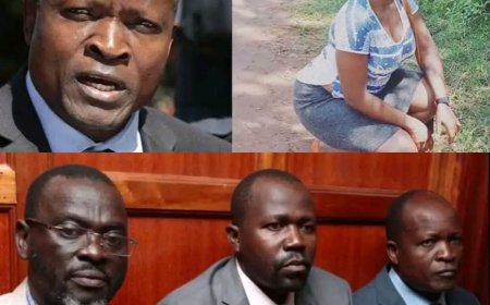 Former Kenyan governor and two co-accused convicted of his pregnant girlfriend's murder