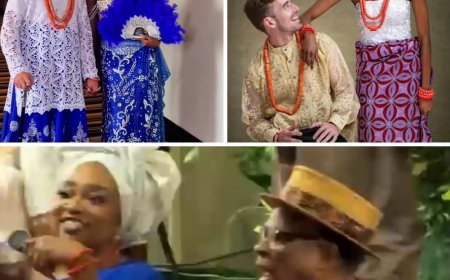 Photos from the wedding of Fred and Agatha Amata's daughter