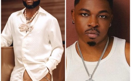 Davido gifts singer, Mayorkun, a Tesla Cybertruck