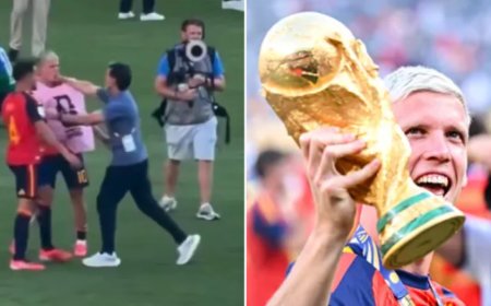 Spain star Dani Olmo calls out Argentina coach for ‘lying’ after World Cup final brawl