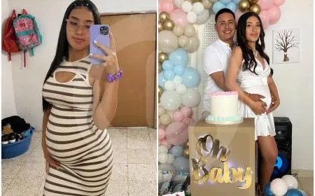 Heavily pregnant woman st@bbed to de@th, baby ripped from her body (Photos)