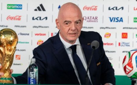 FIFA president Gianni Infantino slams World Cup critics for 'spreading hate'