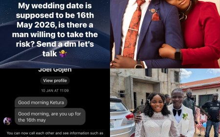 Woman who posted earlier this year that she needed a husband by May 16 gets her wish after man responded to her Facebook post