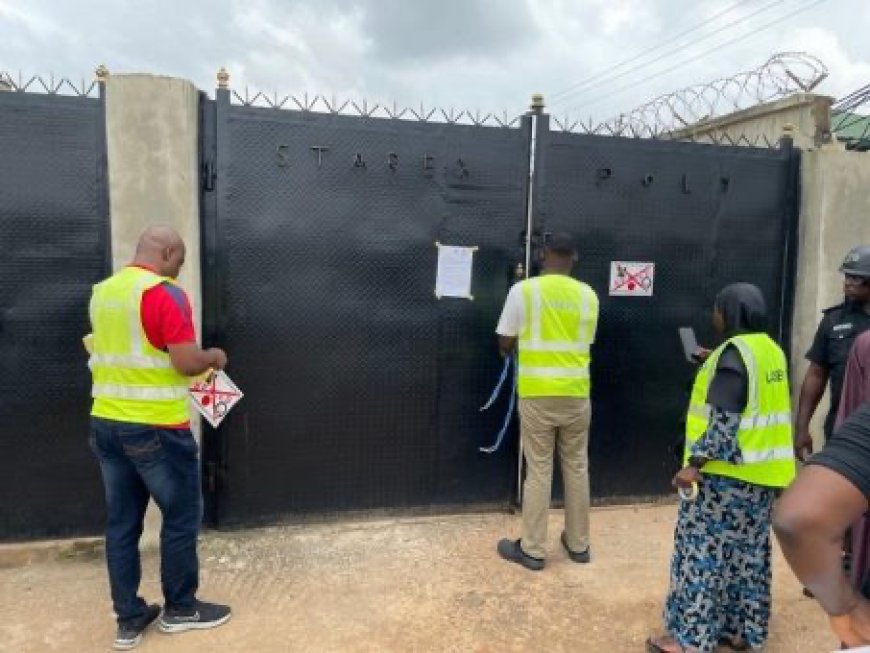 LASEPA seal up 10 businesses for Noise and environmental pollution offences