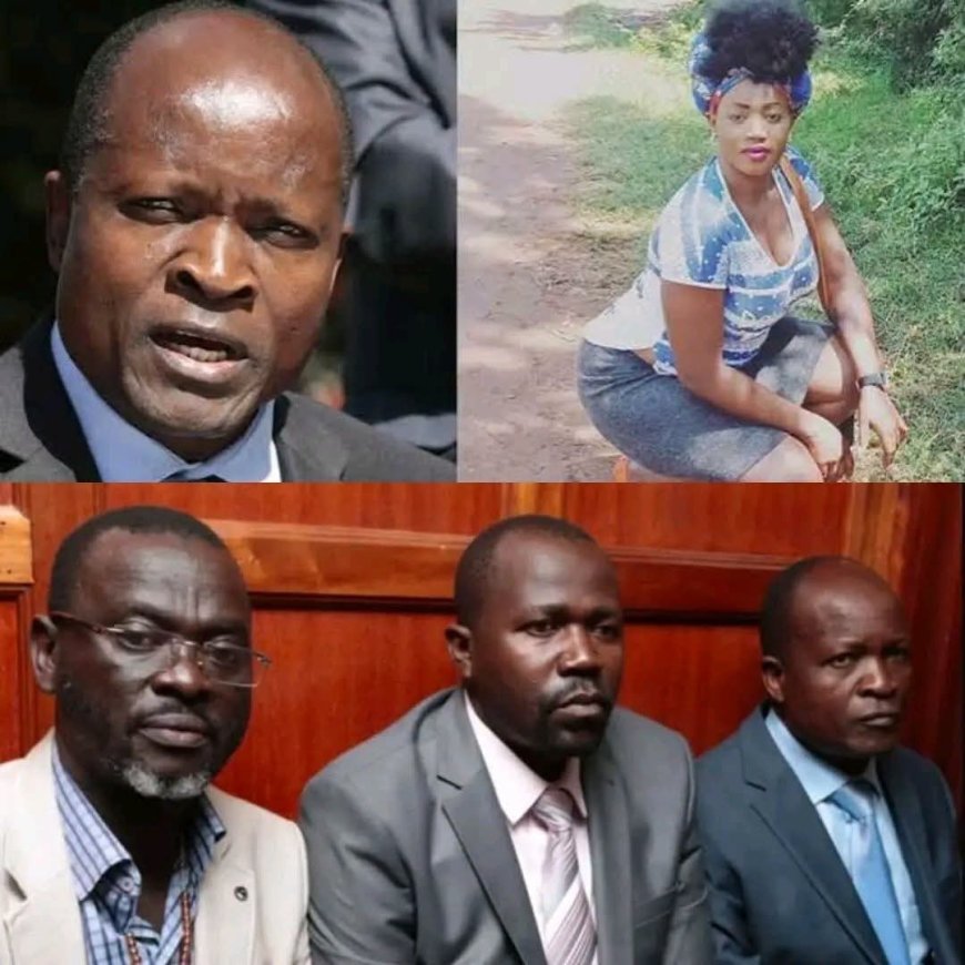Former Kenyan governor and two co-accused convicted of his pregnant girlfriend's murder