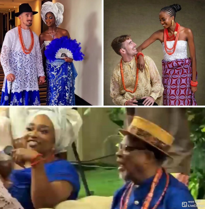 Photos from the wedding of Fred and Agatha Amata's daughter