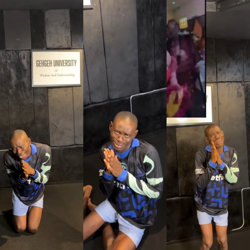 Men's coach Gehgeh begs for forgiveness in hilarious video as he reveals what he thinks of men who broke their relationship because of his teachings
