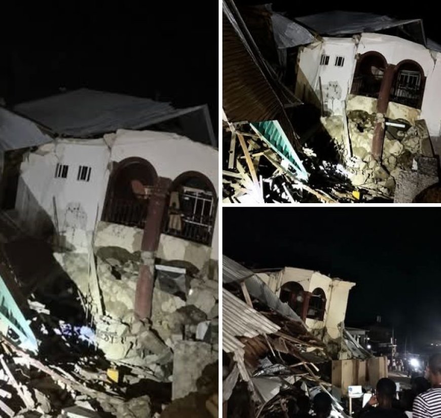 Students trapped as hostel collapses at Oko Polytechnic in Anambra