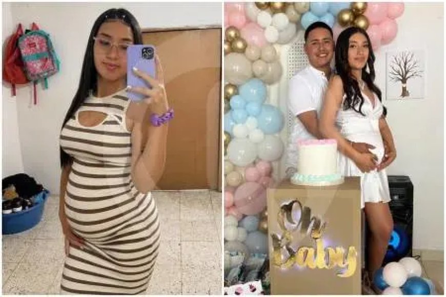 Heavily pregnant woman st@bbed to de@th, baby ripped from her body (Photos)