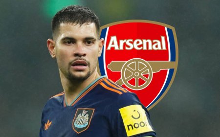 Arsenal agree deal with Newcastle to sign Bruno Guimaraes for £77m