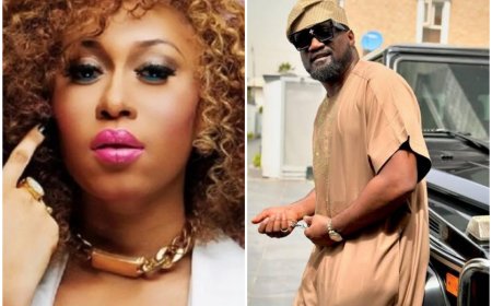 Cynthia Morgan makes fresh claims against Jude Okoye amid Peter Okoye's financial dispute