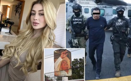 Mexican drug lord arrested for ordering influencer’s live-streamed murd£r after she broke up with his son
