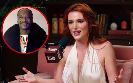 Actress Bella Thorne says she can smoke as much weed as rapper Snoop Dogg