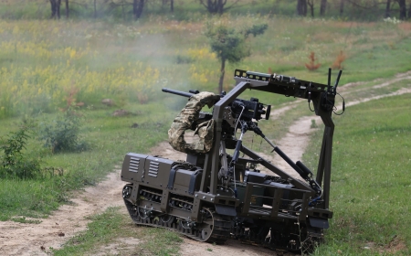 Ukraine carries out aerial assaults in Russia dropping combat robots from drones